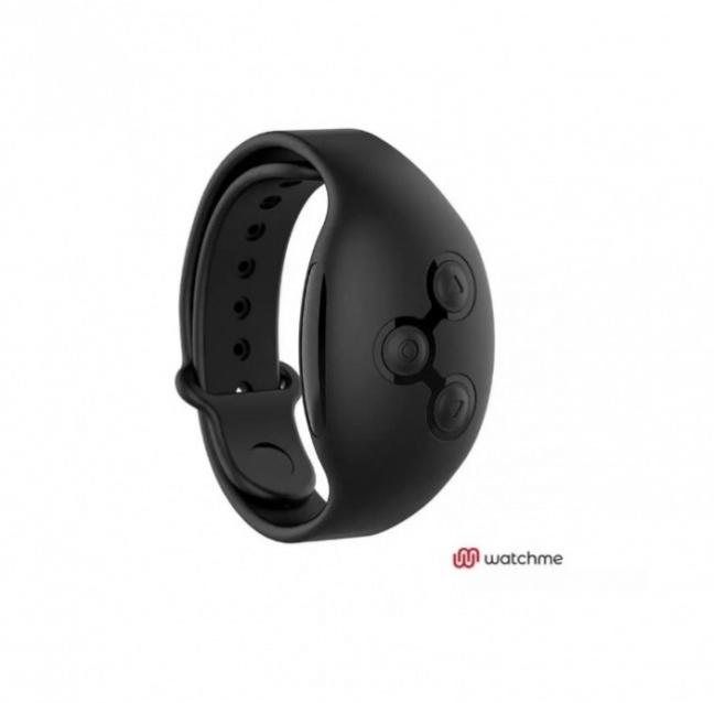 Виброяйцо DreamLove Anne's Desire Egg Watchme с черным браслетом ДУ, черный D-227088 - DreamLove - Вибрирующие яйца - Купить