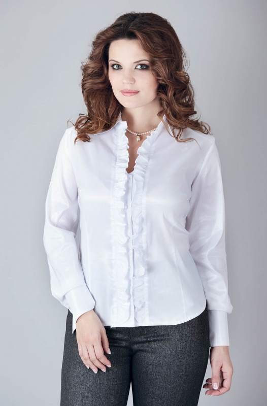 Белые блузки женские стильные для женщин элегантного возраста