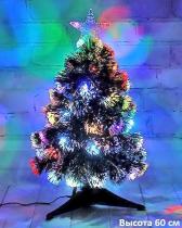 Ёлка с подсветкой новогодняя, 60 см, светодиод
