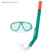 Набор для плавания Fun, маска, трубка, от 3 лет, цвета МИКС, 24018 Bes