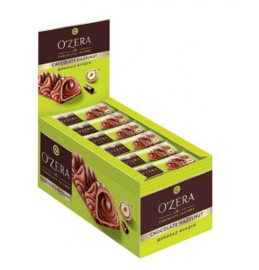 «OZera», батончик Chocolate Hazelnut, 23 г (упаковка 24 шт.)