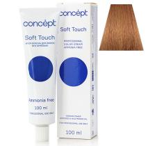 Крем-краска для волос без аммиака 7.0 блондин Soft Touch Concept 100 м