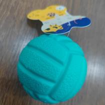 Игрушка - мячик для собак средних, мелких и крупных пород &quot;ИГРУЛИК для Бро&quot;, цвет голубой, d-6см (лейбл)