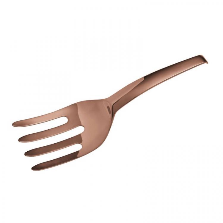 Лайв вилки. Вилка для рыбы linea q Vintage PVD Copper. EMB-101 PVD coppery.