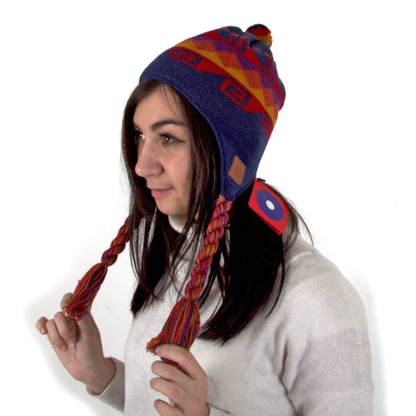 Зимняя Шапка С Косичками Мужская Купить