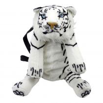 Игрушка-рюкзак белый тигр 40x15x20