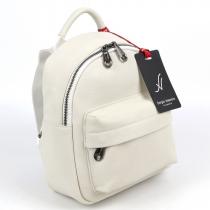 Женский кожаный рюкзак SV-2306 Беж