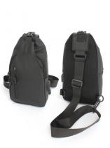 Рюкзак (сумка) муж Battr-604 (однолямочный), (USB-заряд), 1отд, плечев