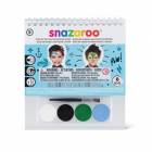 Набор красок для детского грима лица Snazaroo, для мальчиков «Подводны