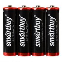 Батарейка AAA SmartBuy R03/4S, солевая, 4 шт, термопленка (SBBZ-3A04S)