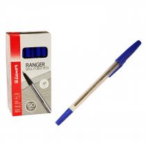 Ручка шарик. LUXOR Ranger 1202 синяя 1мм стерж 138мм лин письма 0,8
