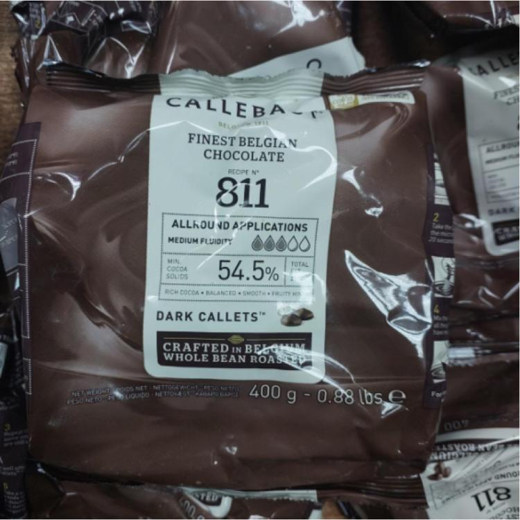 Шоколад Callebaut темный 54,5%