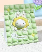Зеркало &quot;Happiness bunny&quot;, green