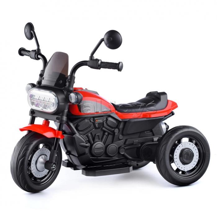 Детский электромотоцикл трицикл Moto yhi7375 красный Toyland