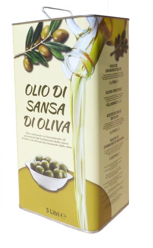 Olio di sansa di oliva