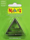 Набор резцов для полимерной глины "Makins", Треугольник, мет