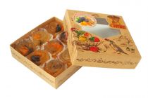 Мармелад желейный формовой Сказка (грецкий орех, курага,чернослив) в коробке 300 гр