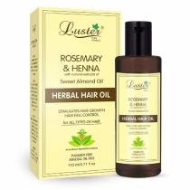 LUSTER Rosemary &amp; Henna Herbal Hair Oil Масло против выпадения волос с розмарином и хной 110мл