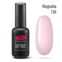 Гель-лак PNB 136 Magnolia розовый 8 мл 1136
