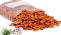 Креветки сушеные с чесноком и укропом 500 г цена за 250 г