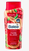 Balea Shampoo Farbglanz, Шампунь для волос с витаминами В3 и В5 и экстрактом клюквы, 300 мл