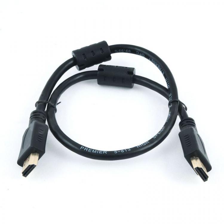 Hdmi кабель с фильтрами. HDMI С фильтром. Premier HDMI. HDMI С фильтрами 6 м. Premier 5-813 3.0.