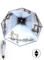 Зонт женский ТриСлона-L 3835a, R=58см, суперавт; 8спиц, 3слож, фотосат