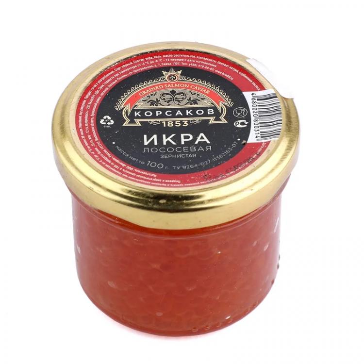 Caviar икра лососевая зернистая. Икра лососевая Корсаков 1853. Икра лососевая 230г Корсаков. Икра красная Корсаков 140 гр. Икра лососевая Корсаков 140г.