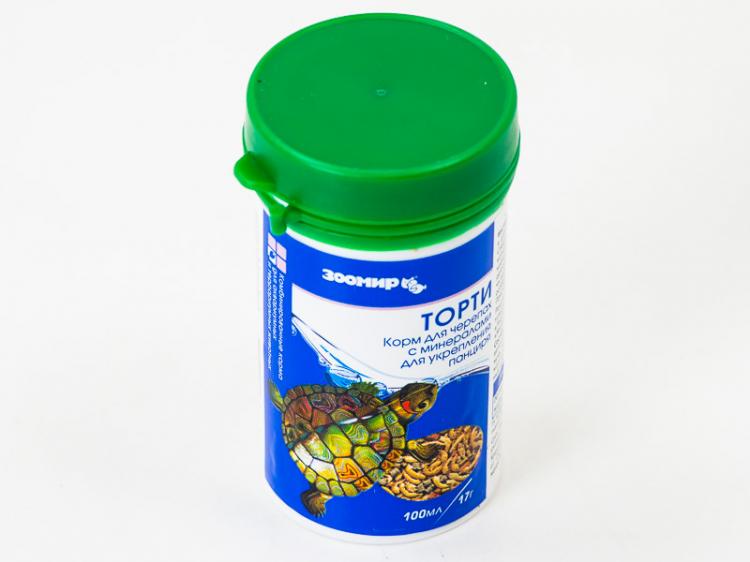 корм для черепах торти