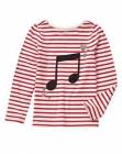 Music Note Stripe Tee