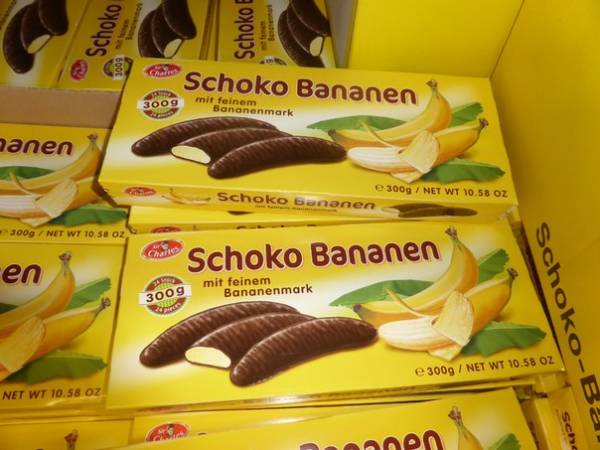 Банановое суфле в шоколаде Schoko Bananen