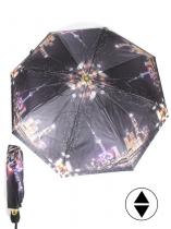 Зонт женский ТриСлона-L 3835a, R=58см, суперавт; 8спиц, 3слож, фотосат