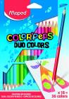 Набор цветных карандашей "COLOR'PEPS", Maped, двусторон