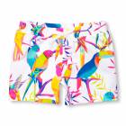 Girls Matchables Printed Knit Shortie Shorts