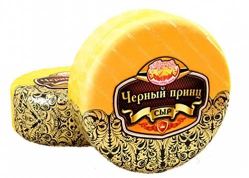 Сыр Черный принц 50% с ароматом топ.молока Кобрин КРУГ кор2*9кг Сырная. Сыры