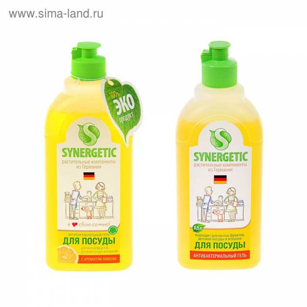 Средство Для Посуды Synergetic 5 Л Купить