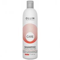 OLLIN Care Шампунь, сохраняющий цвет и блеск окрашенных волос 250мл.