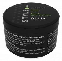 OLLIN STYLE Воск для волос нормальной фиксации 50г (75мл) / Hard Wax N