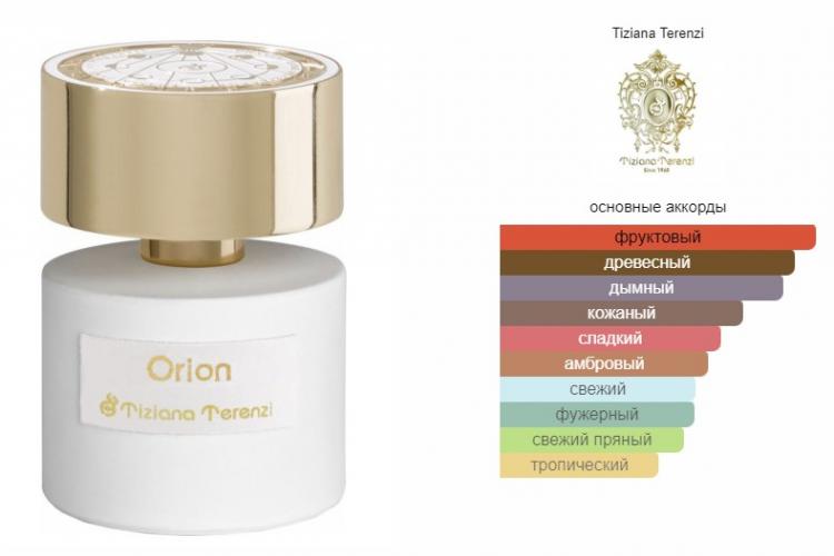 орион терензи духи. тициана терензи орион.