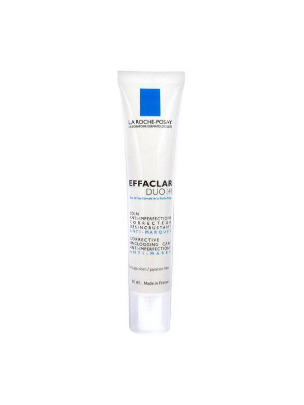 La roche от прыщей. La Roche Posay Effaclar Duo(+). LRP Effaclar Duo Plus. Laroche Effaclar Duo Corrective Unclogging Care Anti imperfections. Ля Рош от пигментации.