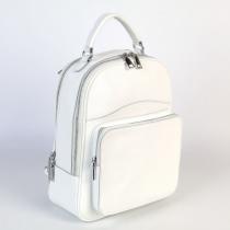Женский кожаный рюкзак Ar-2081-208 Вайт