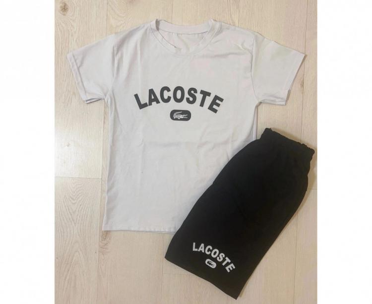 Костюм Lacoste мужской c надписями на рукаве