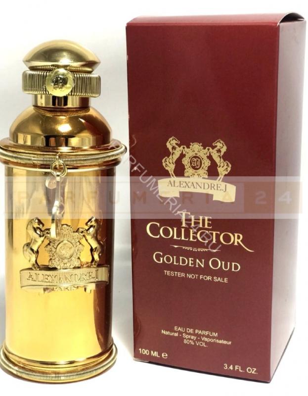 Golden oud. Тестер Alexandre. J Golden oud 100 мл (унисекс). Alexandre j the Collector Golden oud. Alexandre j Golden oud. Тестер Alexandre j "Golden oud" 100 ml.