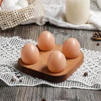 Подставка для яиц и кекса Adelica, 4 отделения, d=13 см, 13×13×1,8 см,