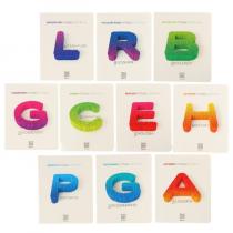 Комплект предметных тетрадей 48 листов "Буквы", 10 предметов