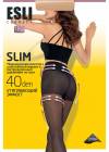 Slim 40 New колготки жен.`шортики, х/б ластовица, распределенное давле