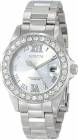 Invicta Women's 15251 Pro Diver Silver Dial Crystal Accented Stainless