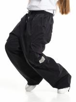 Джоггеры карго брюки для девочки (128-146см) 33-7492-1(3) черный