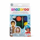 Набор красок для детского грима Snazaroo, для мальчиков, 40 лиц, 8 цве