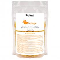 Kapous Гелевый воск в гранулах с ароматом «Манго» 400 гр 2540